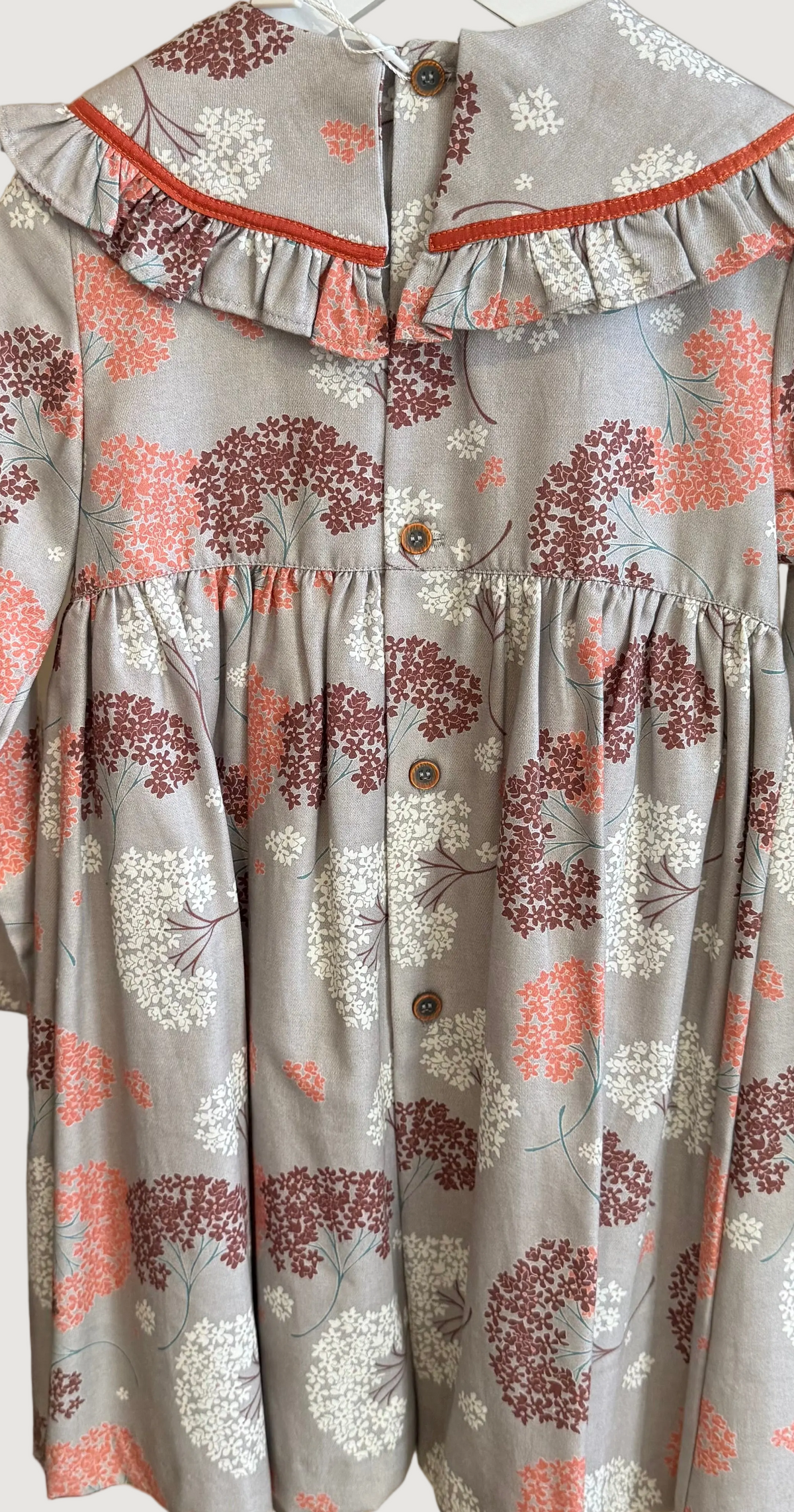 Vestido niña estampado flores