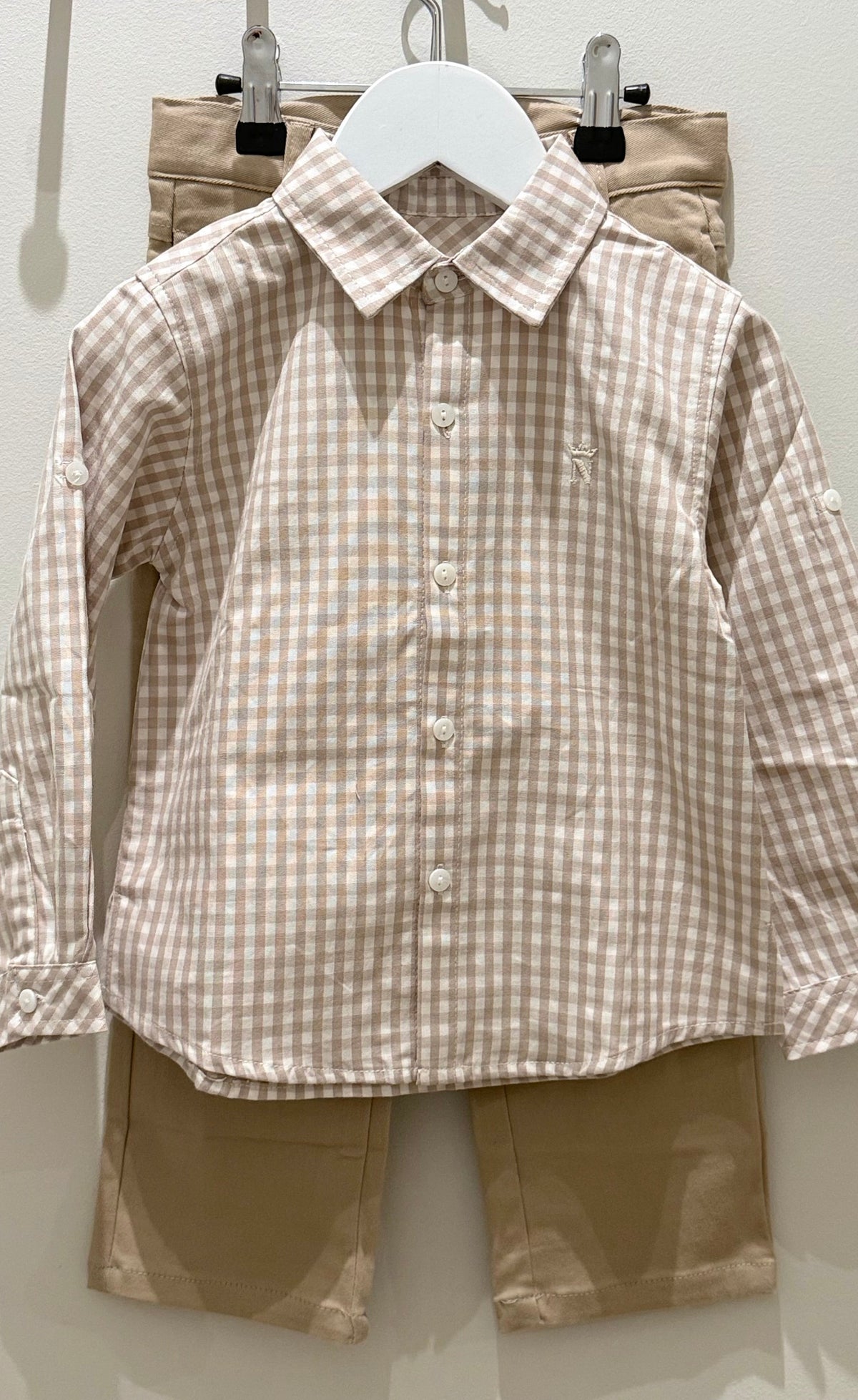 Conjunto vichy niño