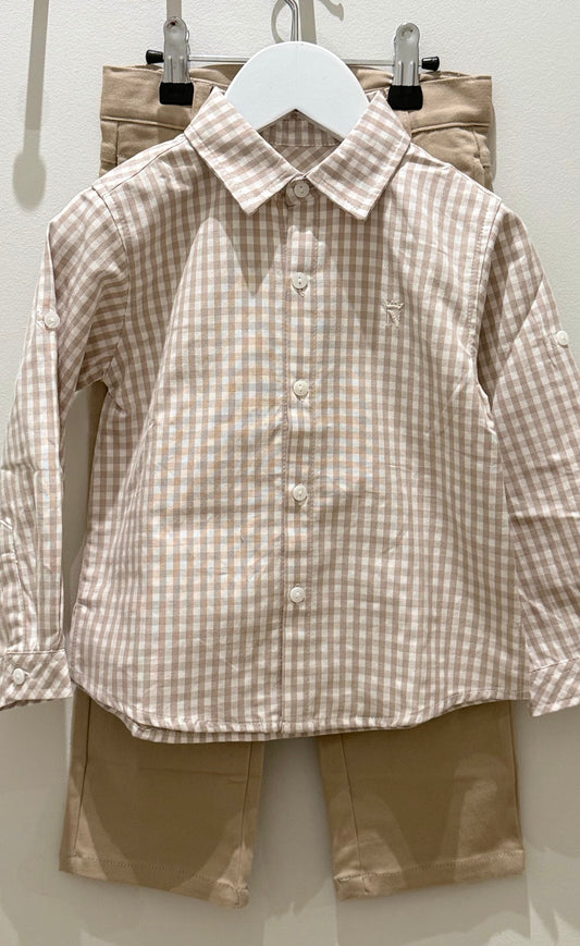 Conjunto vichy niño