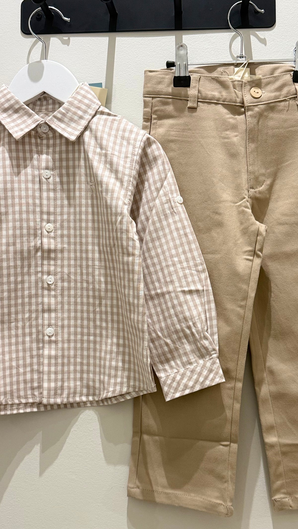 Conjunto vichy niño