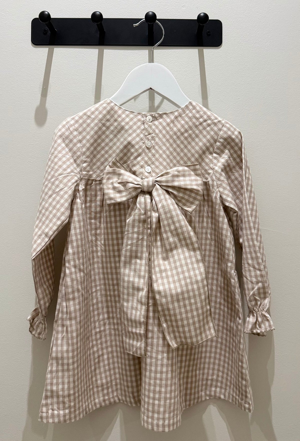 Vestido vichy niña
