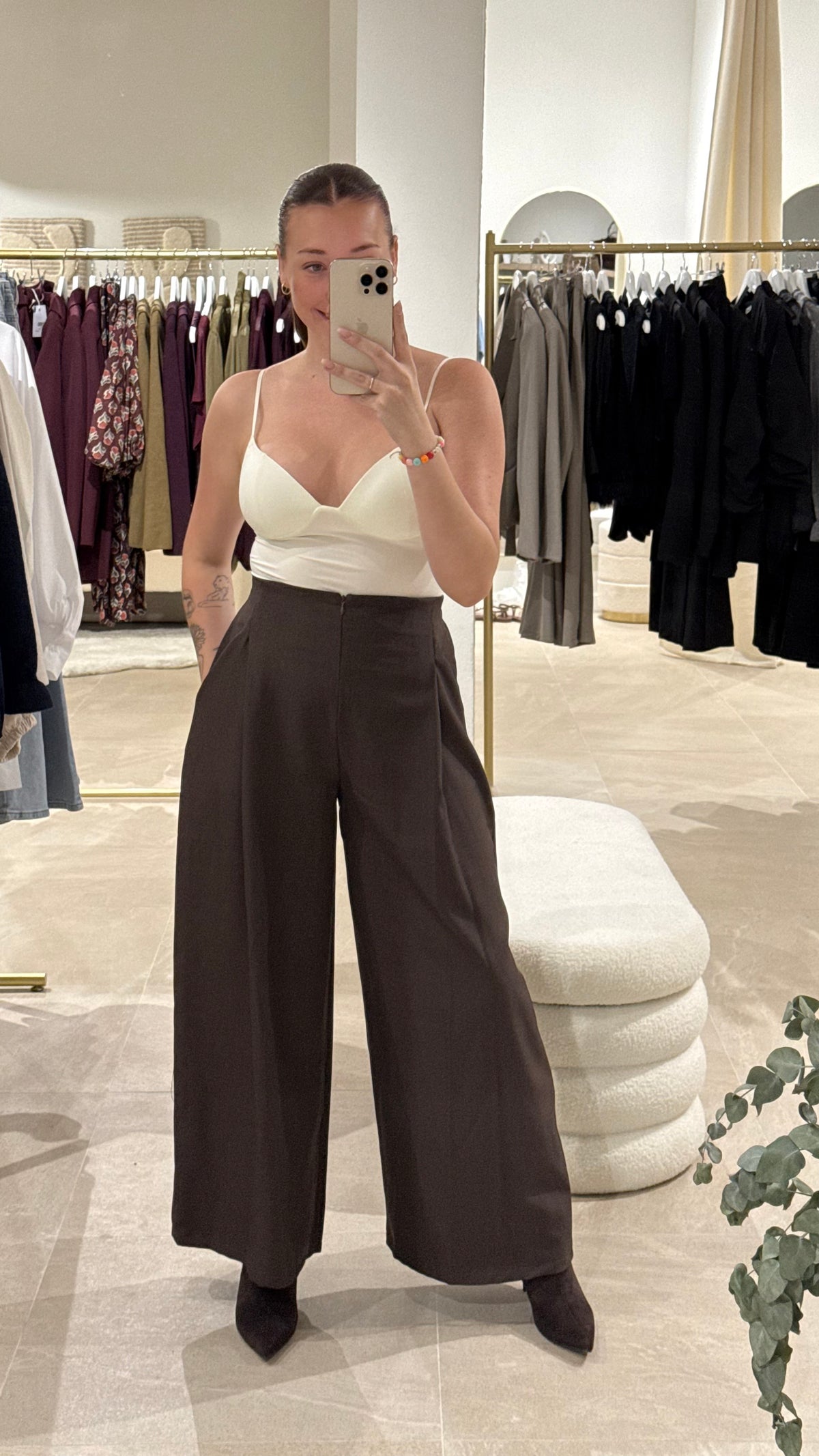 Pantalón traje pinzas