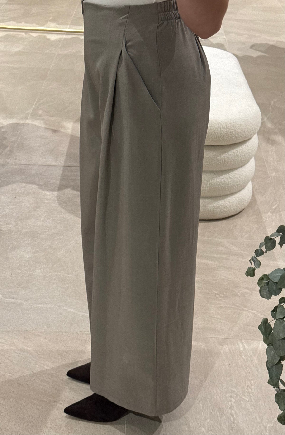 Pantalón traje pinzas