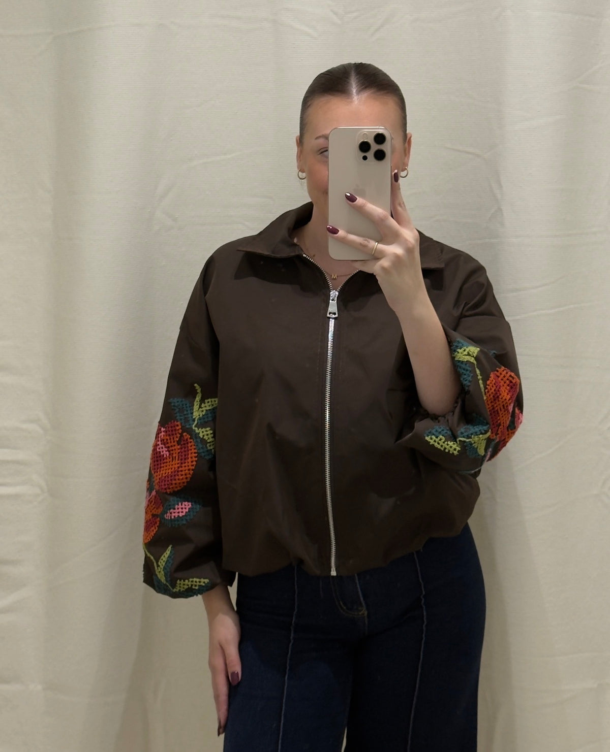 Bomber bordada