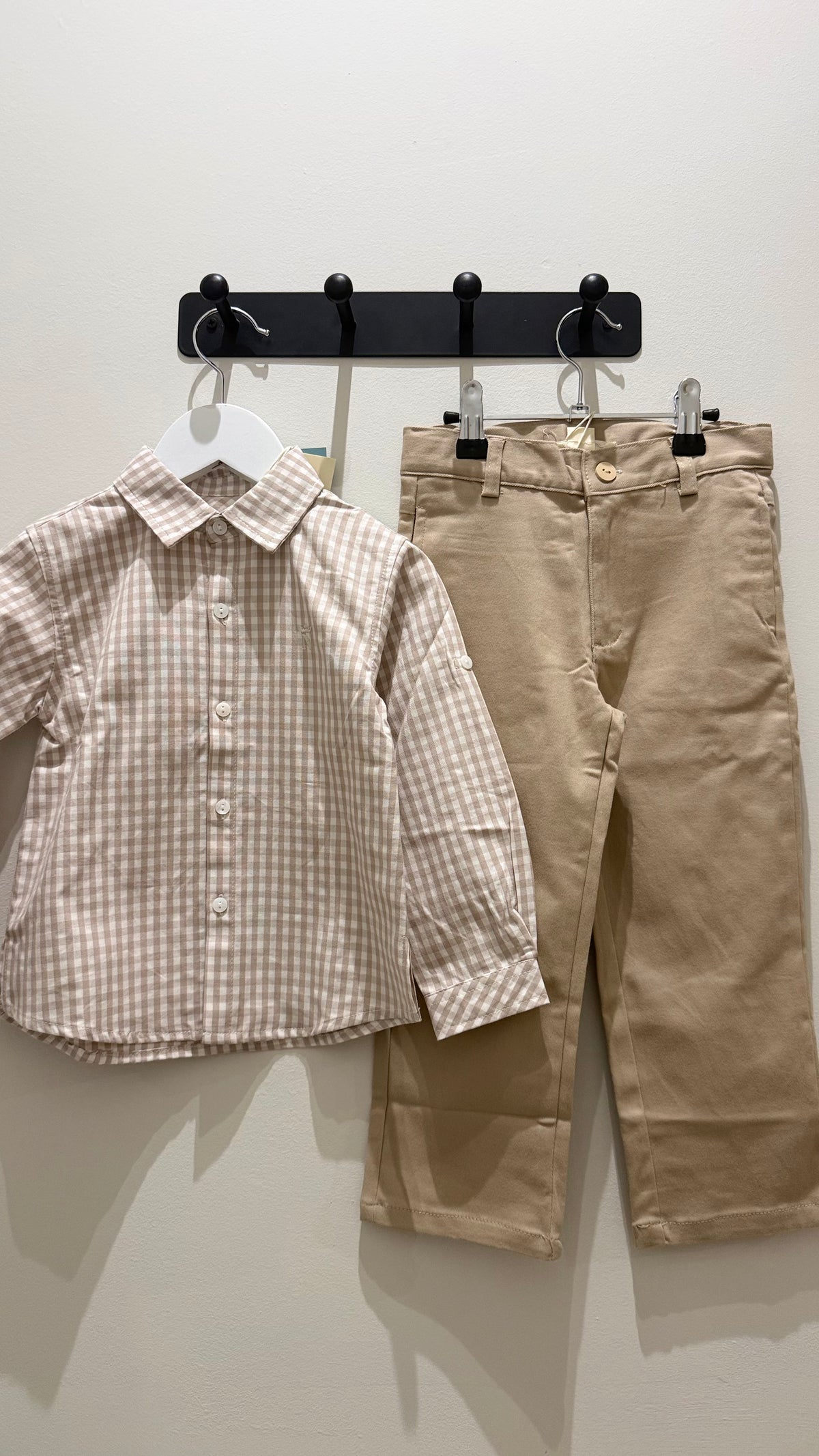 Conjunto vichy niño