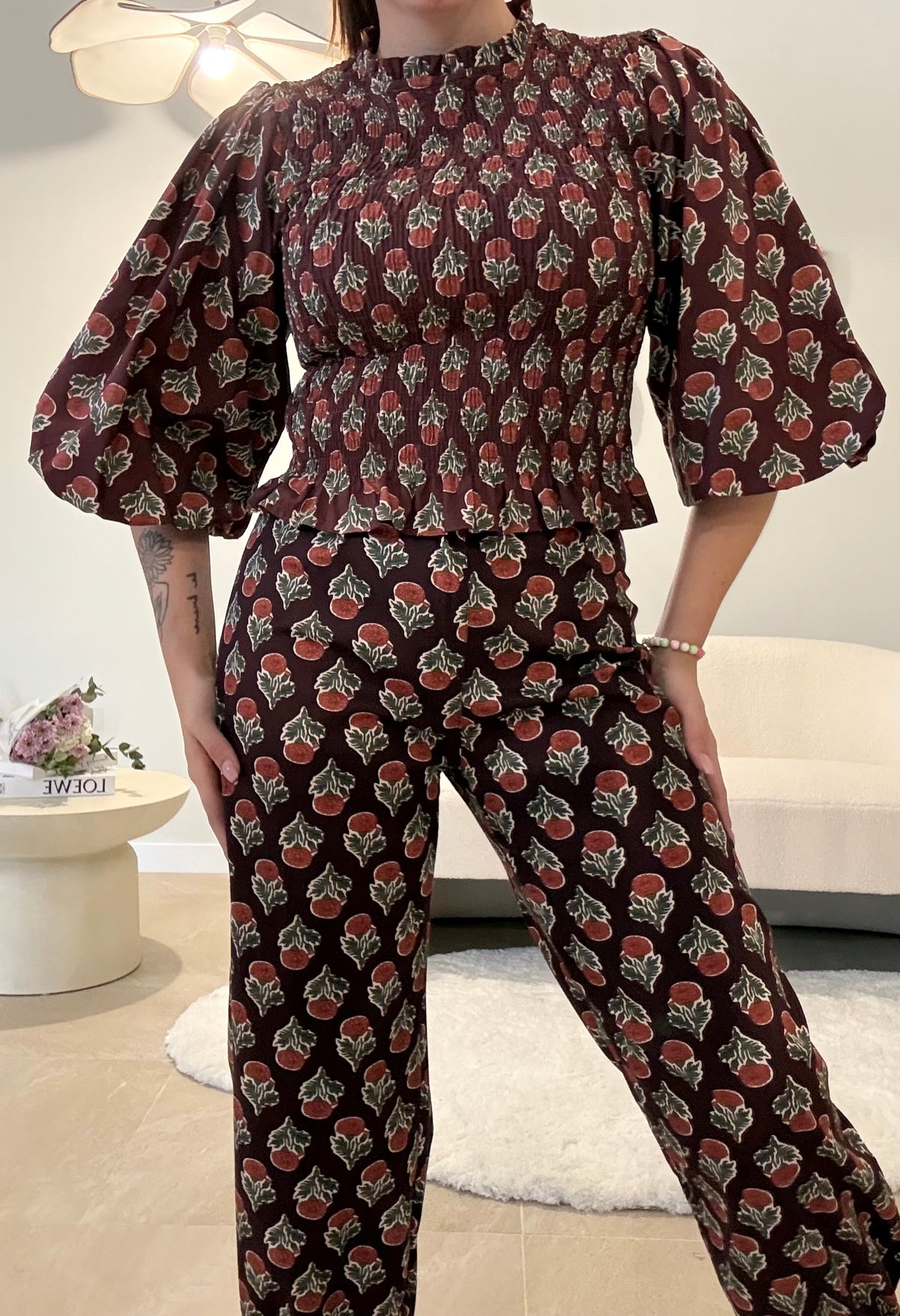 Pantalón estampado