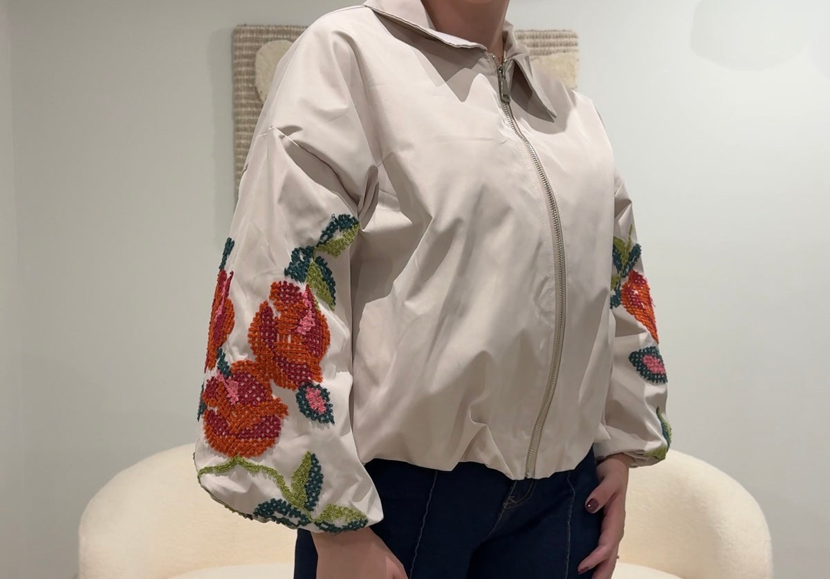 Bomber bordada